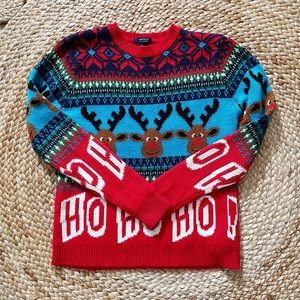 Forever 21 Christmas Sweater with Reindeer